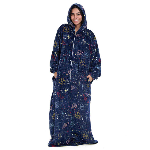 Snuggs Wearable Monk Dark Blue Space